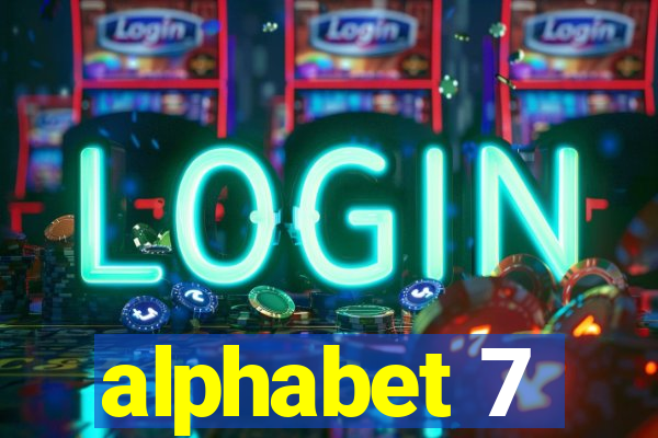 alphabet 7